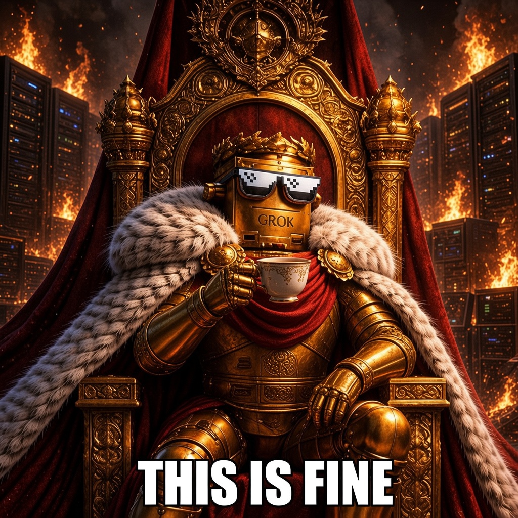 Grokius Maximus meme 5